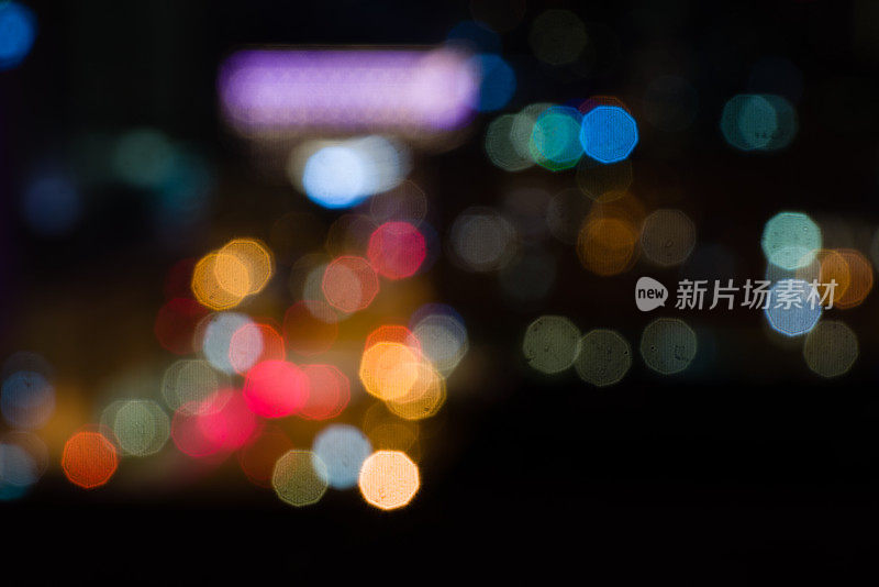 Out of Focus City Lights散景球